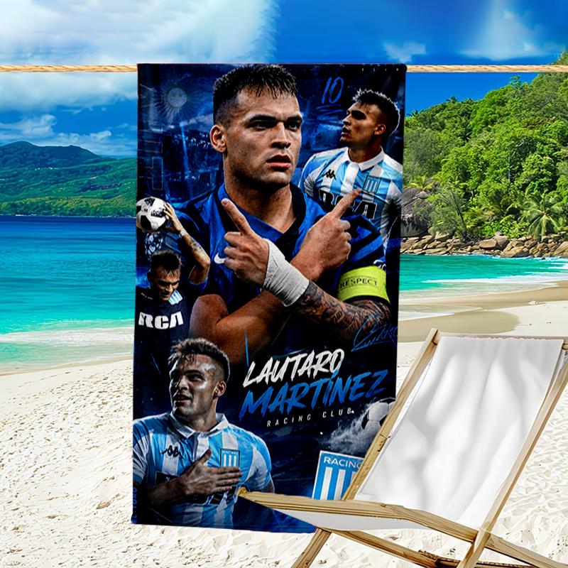 Energy Style In Sports Martinez Beach Towel - Soft, Absorbent Microfiber, Lightweight, Ideal for The Beach, Parties, Travel, Camping fan gifts