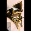 Новая маска гладиатора MF Doom Mad-villain, золотая отделка, выкованная вручную, Doom Mask | Гладиаторская хип-хоп-маска, новое издание, подарок