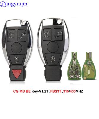 Jingyuqin Remote CG MB BE-V1.2 Car Key Pro для Benz FBS3 221/216/164 /251 315/433MHZ 3/4 кнопки для программатора CGDI MB