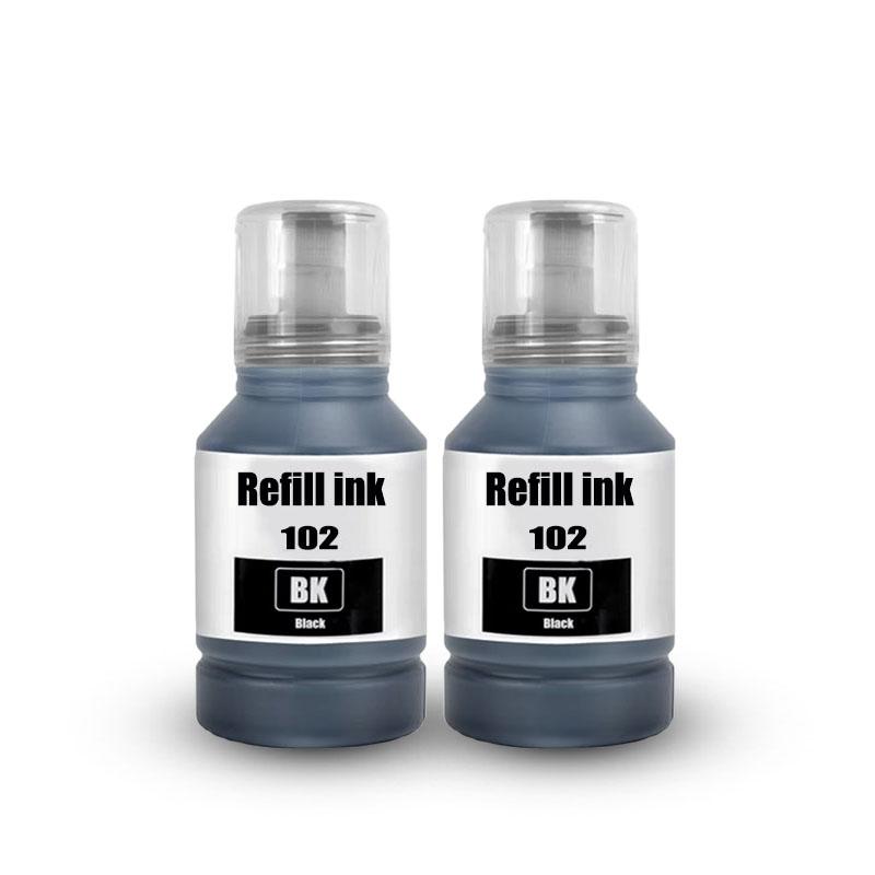 for epson 102 ink compatible 102 Refill Dye ink For ECOTANK ET-2700 ET-2750 ET-2751 ET-2850 ET-3700 ET-4750 ET-4850 ET-15000