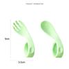 Fork Supplement Tool Children Tableware Elbow Spoon Auxiliary Spoon Baby Spoon Fork Eat Training