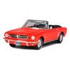Мотормакс 1:18 1964 Ford Mustang Convertible 1-го поколения, литой автомобиль, оранжевый, популярные корейские игрушки, популярные корейские игрушки
