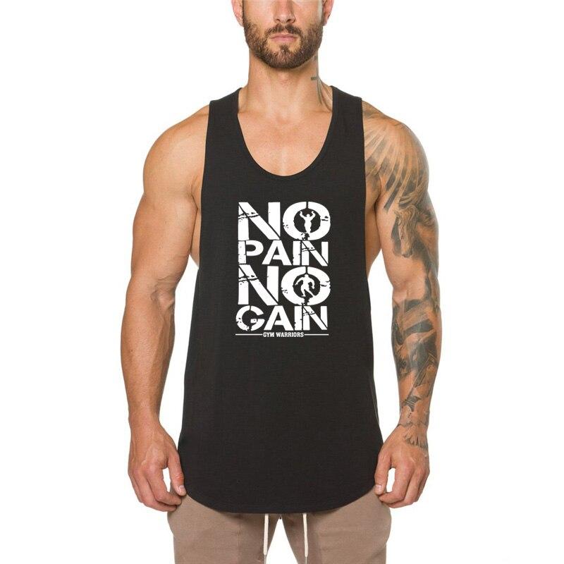 Muscleguys Musculation Vest Bodybuilding Clothing and Fitness Men Undershirt Workout Gyms Tank Tops Weight Lifting Undershirt