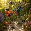 Dangling Strands Crystal Wind Chime Halloween Themed Wind Chime Suncatcher Wind Chime  Door Display
