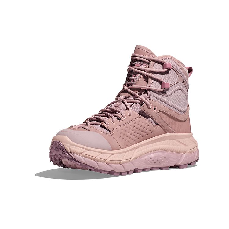 HOKA Tor Ultra High GORE-TEX Pale Mauve Unisex Sneakers Pink Peach-Whip 1129958-PMPW