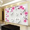 Wallpaper 3d Heart-Shaped Red Rose Murals Simple Background Wall Murals Living Room Bedroom Hotel Wallpaper