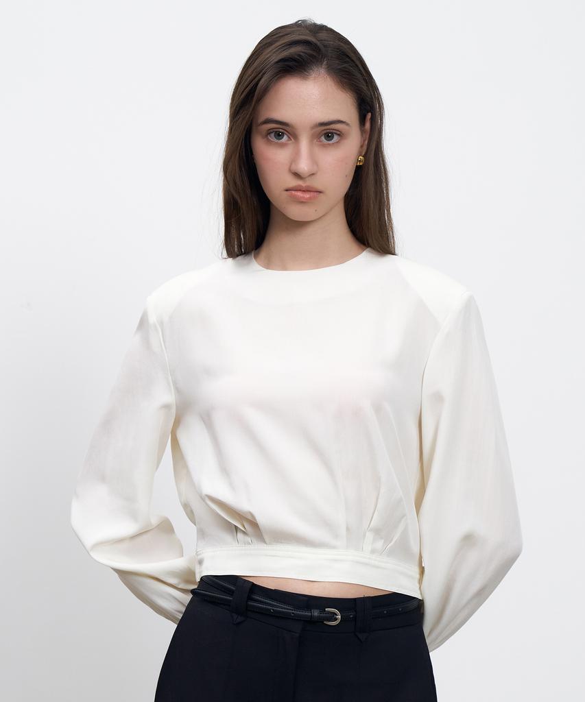 RENEJ Volume Banding Blouse