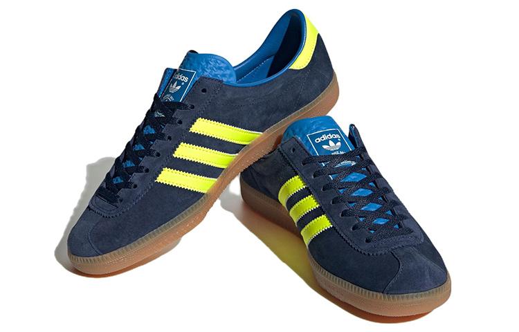 Hochelaga Adidas Originals Spzl 'Indigo Solar Yellow' HQ9950