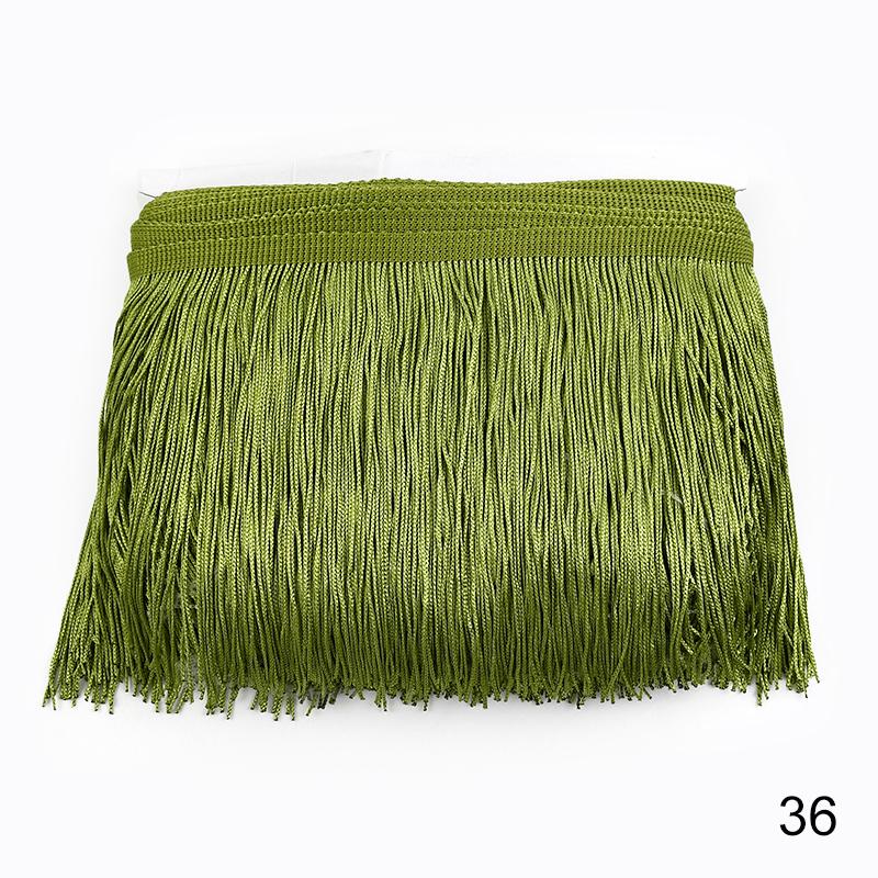 5М Meetee Полиэстеровая бахрома с кисточками 10-30см Кружевная отделка Лента для платья Занавеска Декоративные ленты Бахрома Ткань Швейная фурнитура