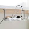 Plastic Storage Rack Cable Organizer Desk Set Shelf Table Bottom Socket Holder Hanging Stationery