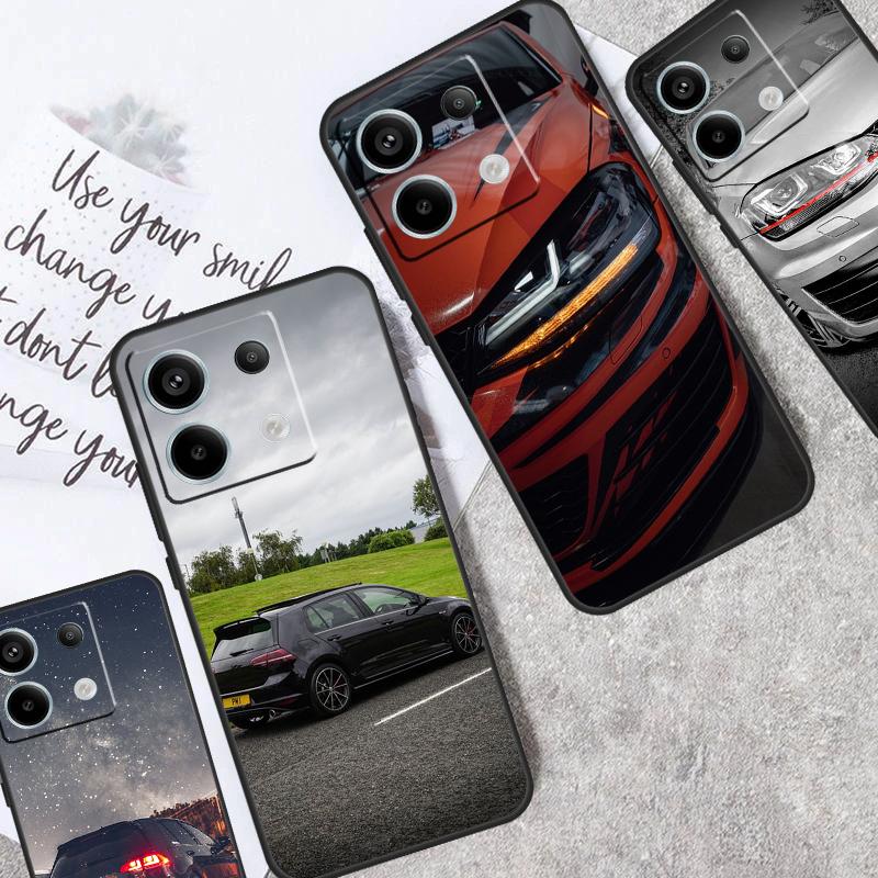 Чехол для Sport Car Golf 7 для Redmi Note 13 Pro Plus 9 10 11 12 Pro 10S 11S 12S Redmi 12 9C 10C 12C 13C