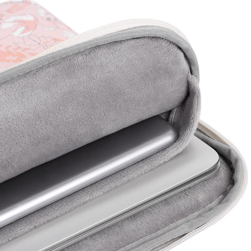 PU Laptop Sleeve Case MacBook Air 11 12 13 14 15 Inch Waterproof Shockproof Protective Inner Bag Neutral Design