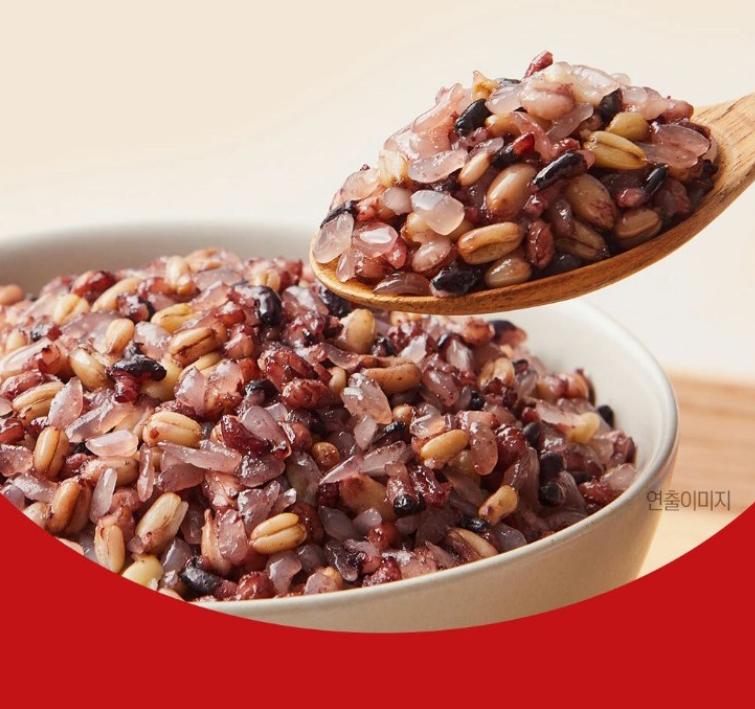 CJ Hetbahn Healthy Konjac Rice with Oats & Black Rice – 3 X 150g