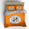 Luton Town Football Club Logo Bedding Duvet Cover Set Duvet Cover Pillowcases  (1*Duvet Cover 2*Pillowcases, without duvet insert)
