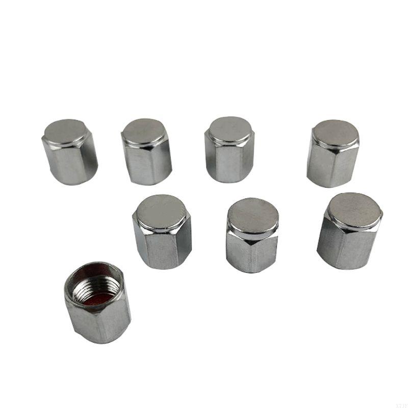 8 шт. Колпачки ниппелей шин Колпачки на ниппель обода шины Пылезащитные колпачки для автомобильных колес Колпачки из алюминиевого сплава для автомобилей и мотоциклов Велосипедов