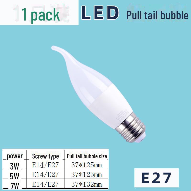 Мощные светодиодные лампы: E27/E14 винтовой, белый и теплый белый, освещение для гостиной