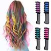 Disposable Temporary Hair Chalk Dye Powder With Comb Salon Hair Mascara Crayo