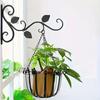Прочный набор из 2 шт. Кронштейн для подвесных растений Настенный крючок Настенное крепление Подвесы для растений для помещений и улицы Цветочные корзины и кормушки для птиц