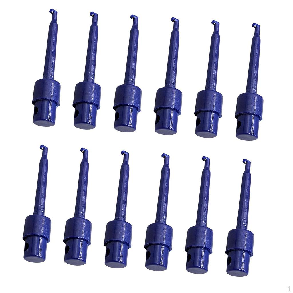 12 Display Clips, Support Accessories, Alloy, Heavy Duty And Compact, Hackle for Displaying