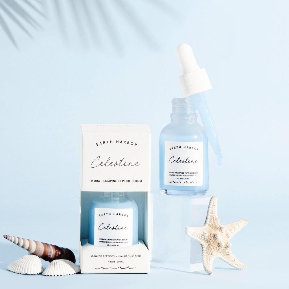 Earth Harbor Celestine Hydra Plumping Peptide Serum 0,6 унции