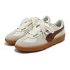 Puma Palermo Wide Lace SD Frosted Ivory Brown Mushroom Women Sneakers Cream 402109-03