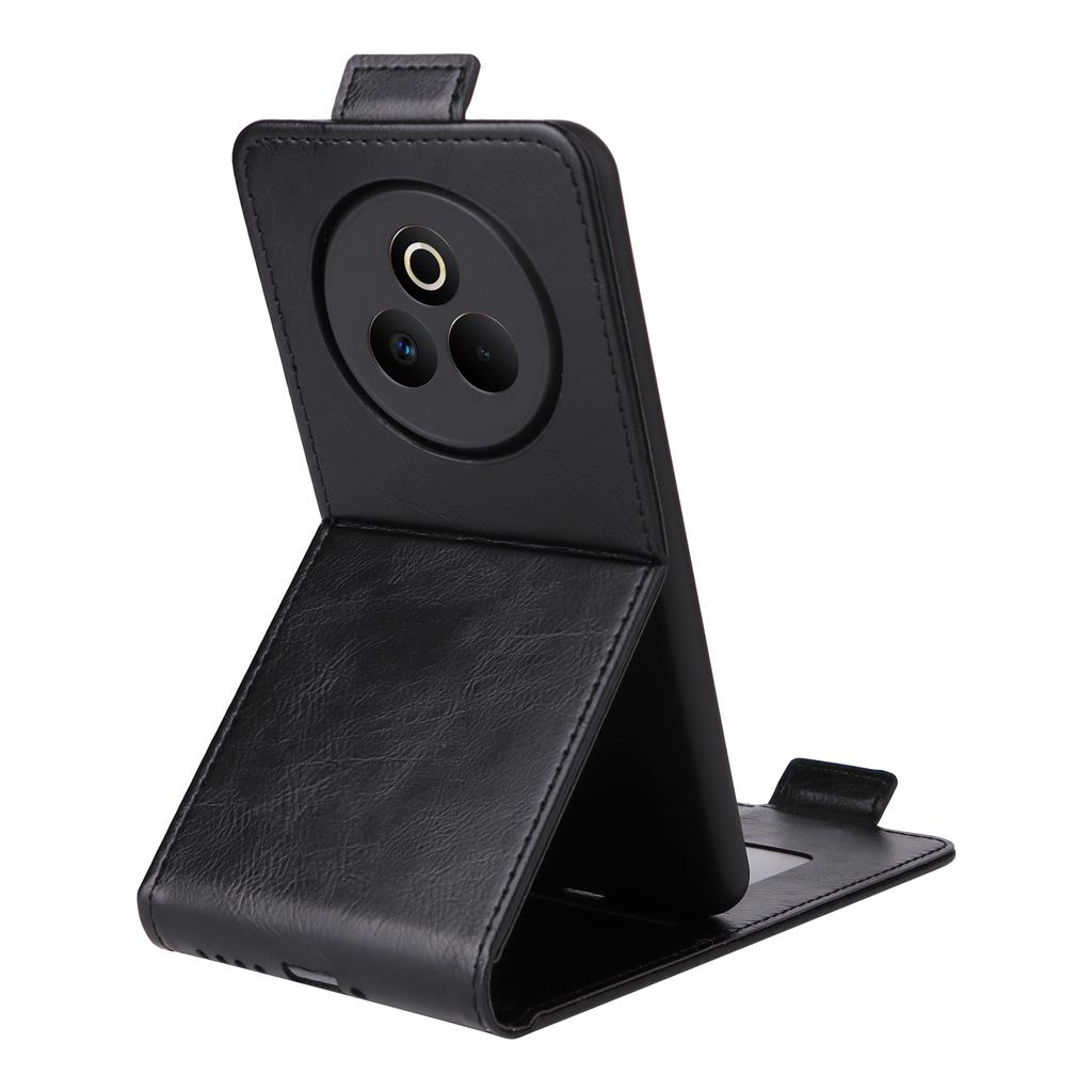 Для Realme P3 Pro 5G Чехол-подставка Магнитная застежка Вертикальный откидной кожаный чехол для телефона с держателем для карт