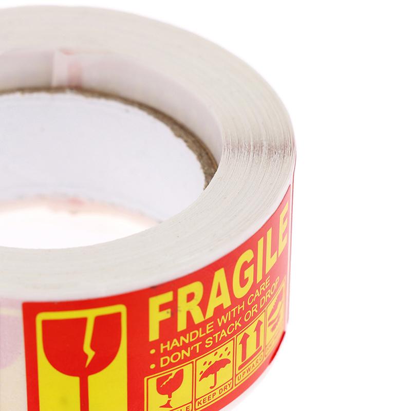 250 шт./рулон хрупкие наклейки обращайтесь с осторожностью спасибо предупреждающие этикетки