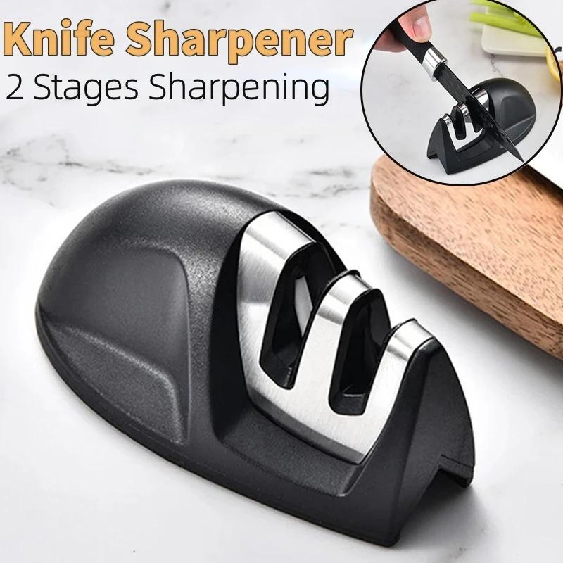 Household Knife Sharpener Professional Grinder Knives Whetstone Sharpener Stone Kitchen Coarse Sharpeners Fine Sharpeners