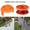 Replacement Spool String Trimmer Line Pack Spool With Cap Lawn Mower Accessories For Wg150/Wg180