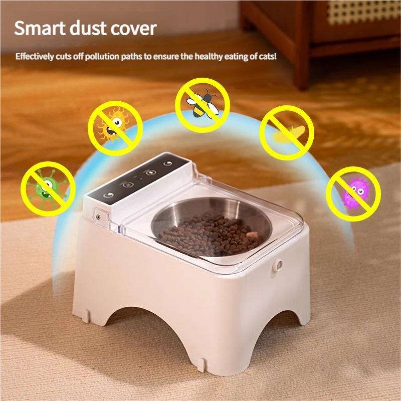 Best Pet Station Automatic Feeder for Multi Animal Household with Detachable Tray and Easy Cleaning Component