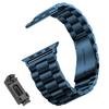 Ремешок из нержавеющей стали для Apple Watch Band Series SE/6/5/4/3/2/1 38 мм 42 мм Металлический спортивный ремешок для iWatch 40 мм 44 мм