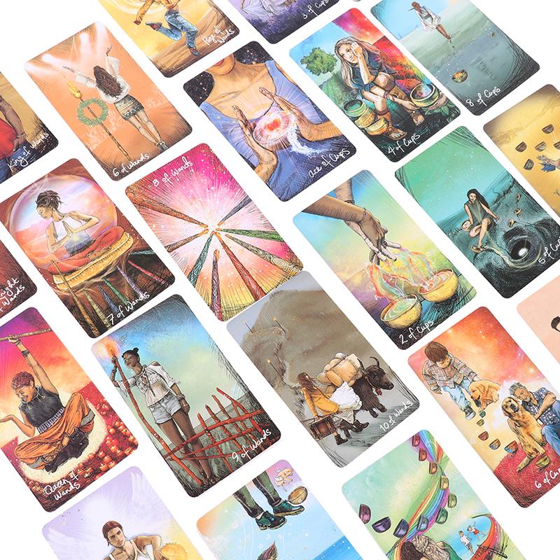 Карты Таро Light Seer's, английская настольная игра, гадание, пророчество, многопользовательская игра