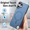 Magnetic Leather Case For Nothing CMF Phone 2 Pro Magsafe Wireless Charging Matte Shockproof Cover For CMF Phone 2Pro Bumper