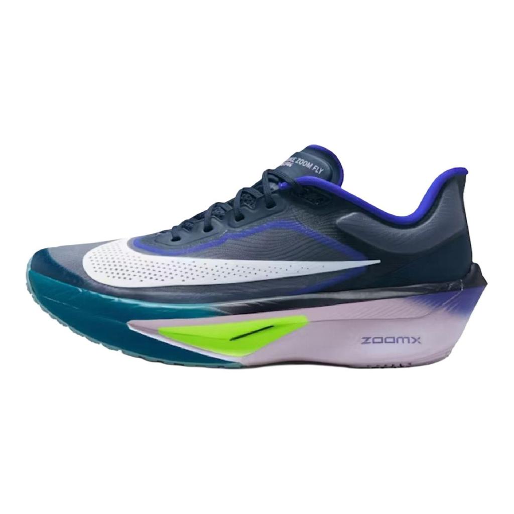 Nike Повседневные кроссовки для бега Zoom Fly 6 Мужские Сине-белые кроссовки повседневные FN8454-403