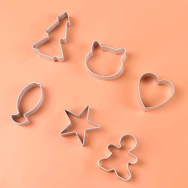 Байцзе Мультяшные формы для печенья сделай сам Набор из 6 штук