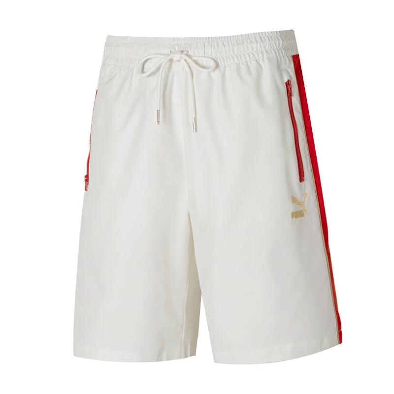 PUMA Casual Shorts Men's Ecru Moderate 629233-65