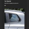 Mazda CX-50 Xingye Rear Window Trim - Black Stainless Steel Triangle Sticker