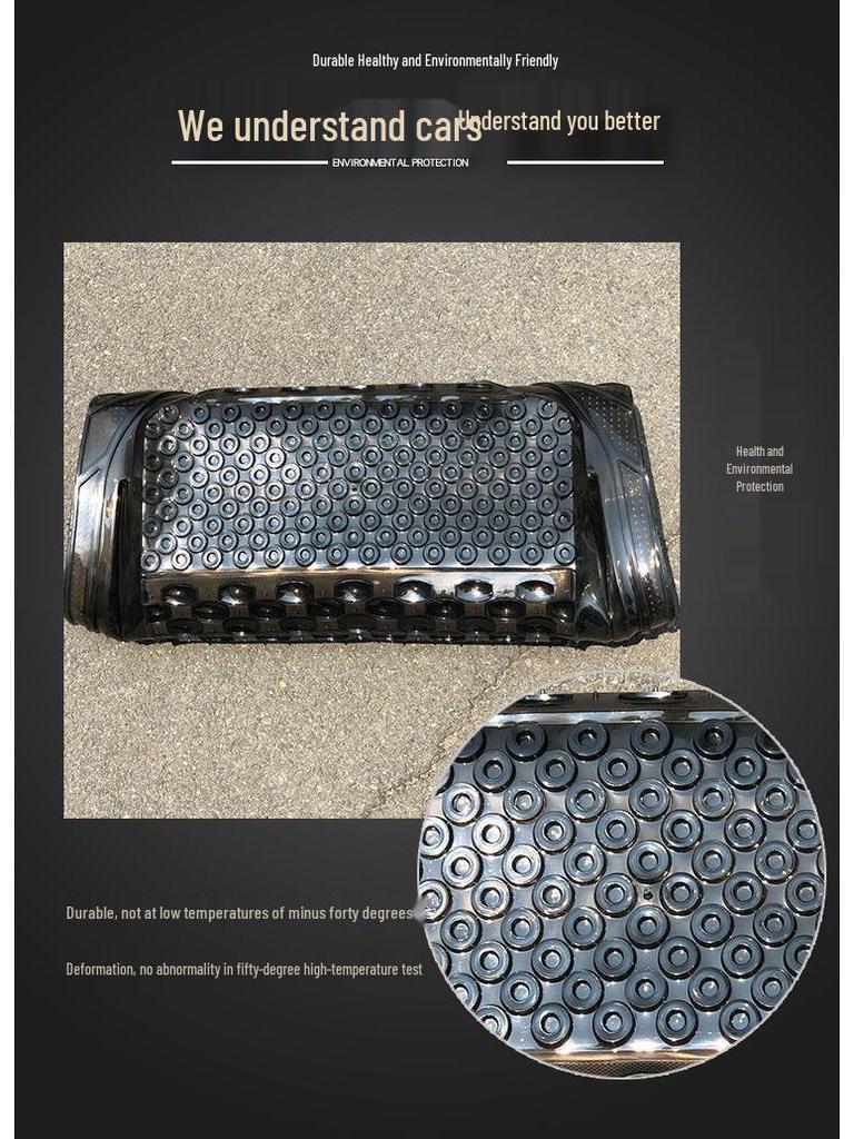 Экологичный Прозрачный Нескользящий Водонепроницаемый Коврик для Пола Автомобиля