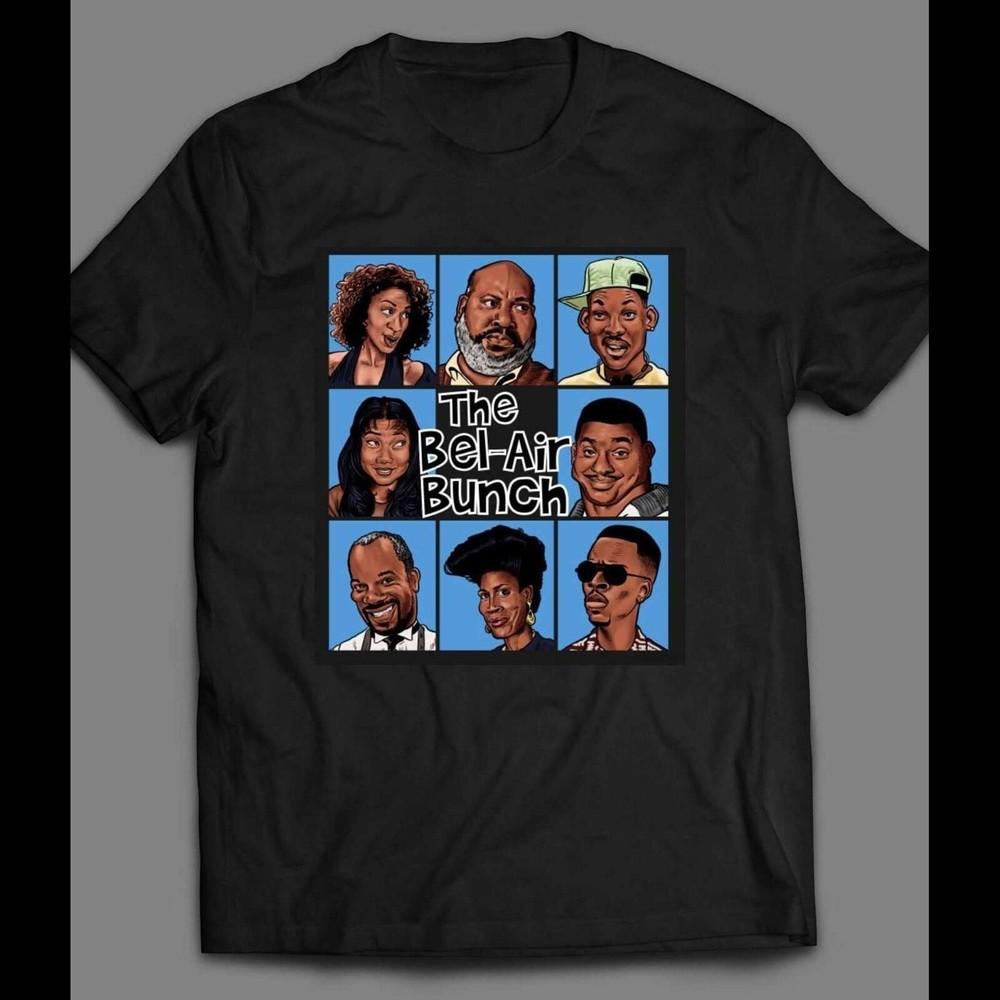 Officially Licensed FRESH PRINCE OF BELAIR BRADY BUNCH STYLE PARODY SHIRT Unisex T-Shirt