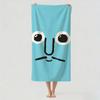 Модный принт J-Jean J-Jullien Полотенце для сушки Полотенце для ванны Подходит для легкого плавания Кемпинга Йоги Пляжа Наружное