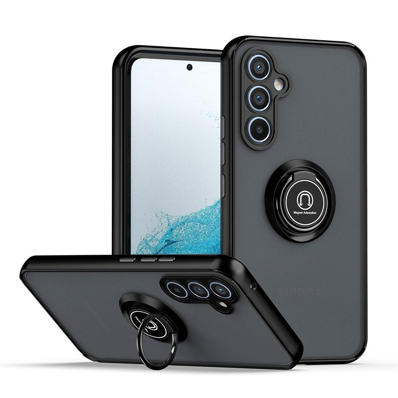 Чехол для Samsung Galaxy A16 A26 A36 A56 A17 5G Чехол Магнитный держатель Кольцо Бронированный чехол для телефона для Galaxy A07 4G A 16 56 Задняя крышка
