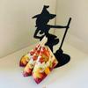 Witch Image Witch Figure Decorations Black Halloween Napkin Holder  Desktop