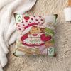Cartoon Strawberry Shortcake Personalized Pillow Cover Kids Bedroom Wild Party Decor Pillowcase kid Birthday shower Gift