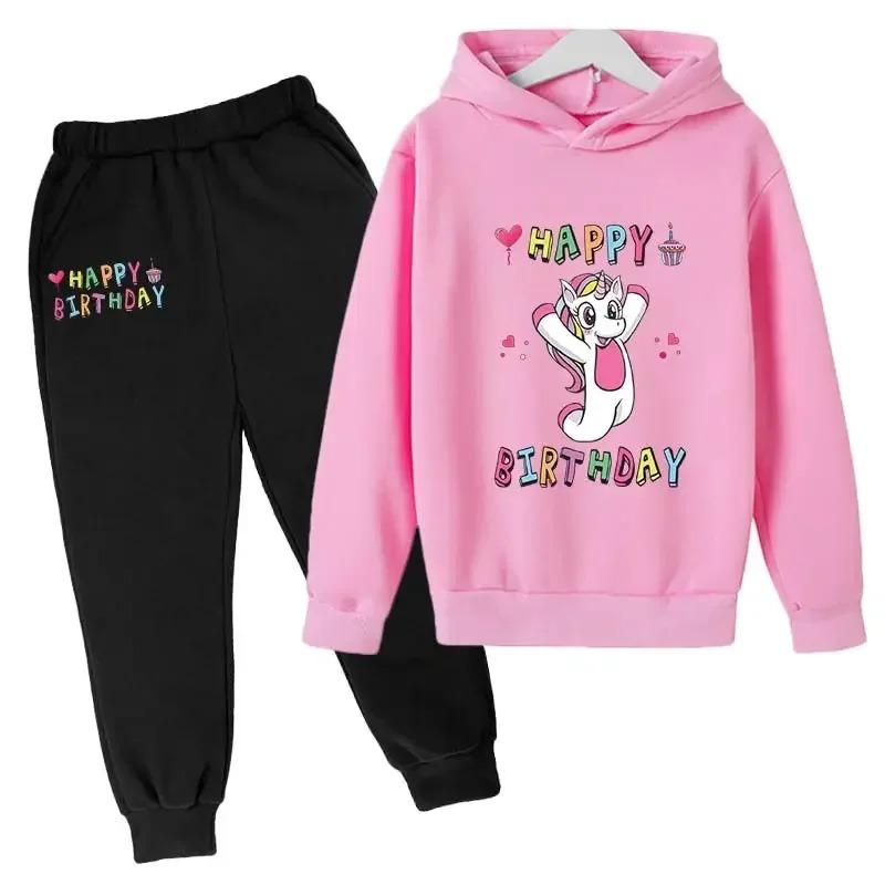 2025 Hoodie Toddler Girls Gabby Dollhouse Clothes Hoodies Pants 2Pcs Sets Cute Children Costume Kids Tracksuits Kids Gabby Cats
