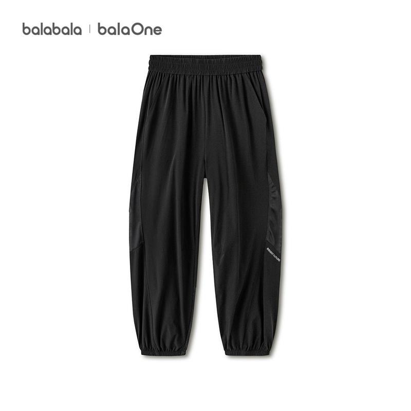 Balabala Boys' and Girls' Pants, Leg Tights, 2026 Summer Collection, New Big Kids' Sports Pants, Loose