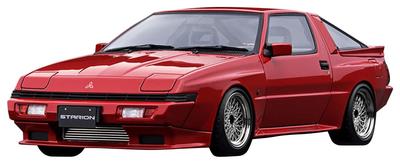 Модель зажигания 1/18 Mitsubishi STARION 2600 GSR-VR (Е-А187А) Красный готовый продукт IG3710