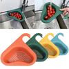 Kitchen Leftovers Sink Filter Sink Swan Drain Basket Universal Fruit and Vegetable Drain Basket Multi-function Drain Basket