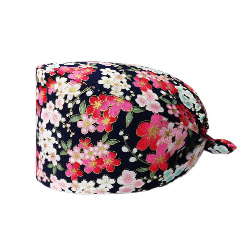 Cartoon Print Spa & Nurse Surgical Cap