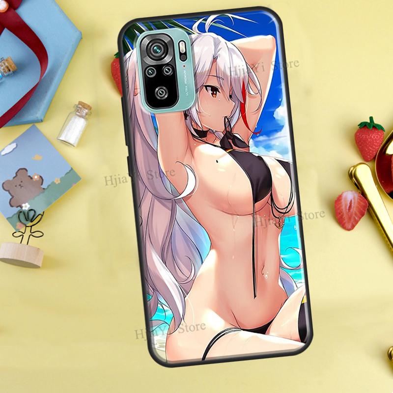 Чехол с девушками в летних бикини из аниме для Xiaomi Redmi Note 11 Pro Note 10 8 9 Pro 9S 10S 11S Чехол для Redmi 9 10 9C 9A 9T