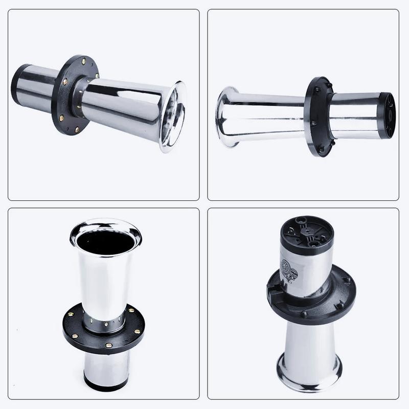 AM-Car Air Horn Antique Ahooga Klaxon 12V Vintage OO-GA Classical for Ford Model T Style Old School Chrome 115dB Motorbike